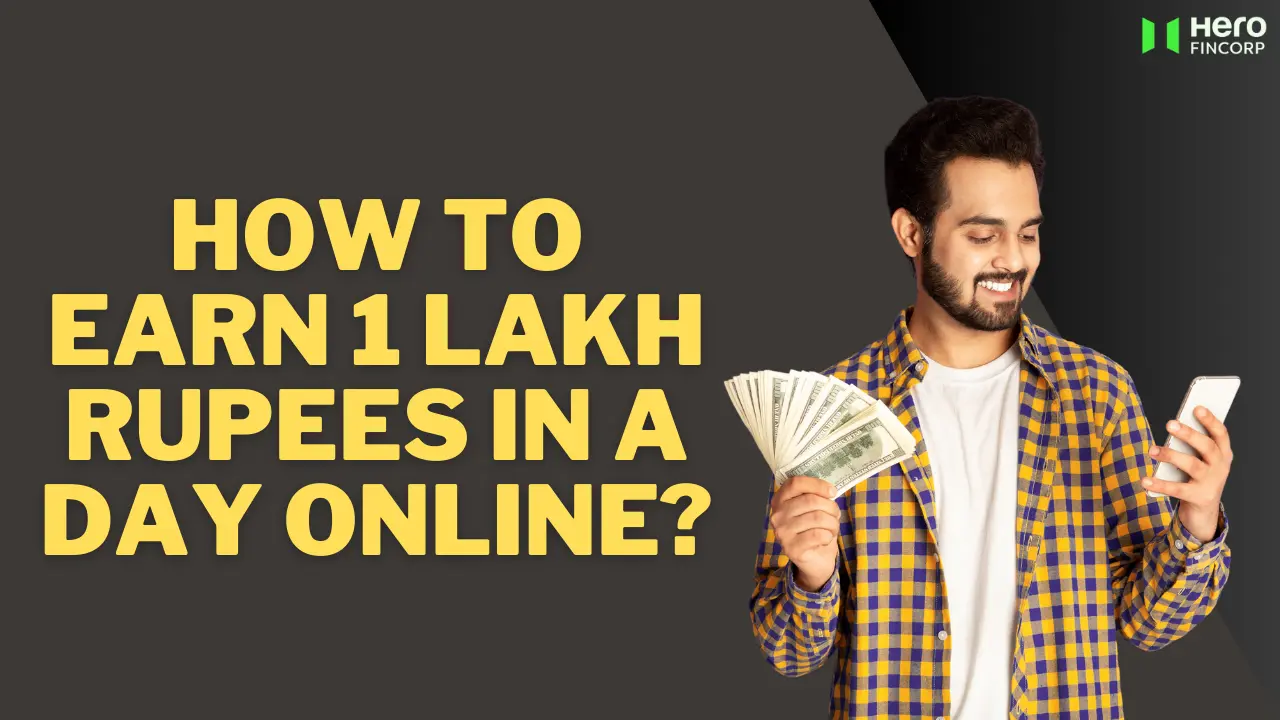 how to earn 1 lakh per day